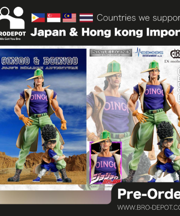 JoJo's Bizarre Adventure Statue Legend Oingo & Boingo