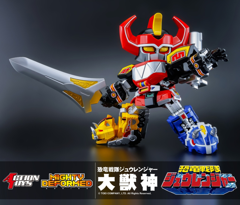 [Pre-Order: 2024.07]Action Toys MIGHTY DEFORMED - Mighty Morphin Power  Rangers Megazord