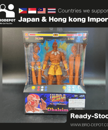 [Back-Order] JADA TOYS - 6" Action Figure ULTRA STREET FIGHTER II - Wave 2 - Dhalsim