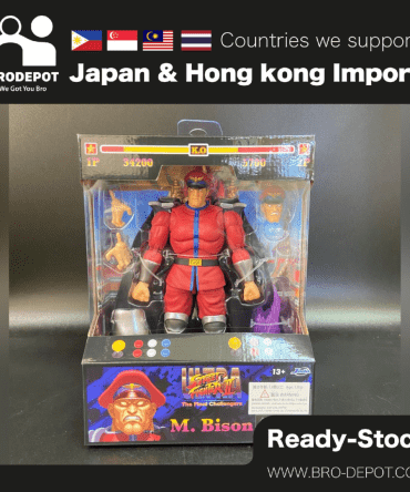 [Back-Order] JADA TOYS - 6" Action Figure ULTRA STREET FIGHTER II - Wave 2 - M. Bison / Vega