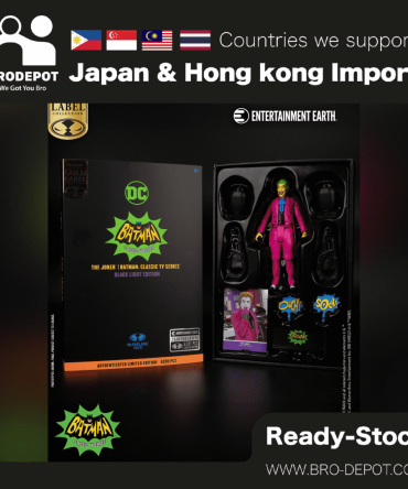 [Ready stock]McFarlane DC MULTIVERSE - BM66 THE JOKER (BLACK LIGHT)(GOLD LABEL)