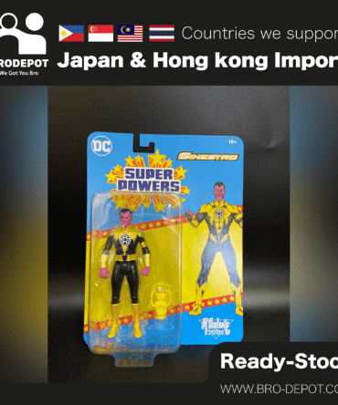 [Ready stock]McFarlane Toys DC DIRECT - SUPER POWERS 5IN FIGURES WV7 - SINESTRO (SINESTRO CORPS WAR)