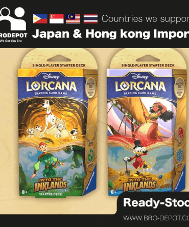 [Ready stock]Disney Lorcana: Into The Inklands Starter Decks - Box