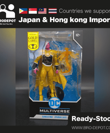 [Ready stock] McFarlane DC MULTIVERSE 7IN - SINESTRO (PARALLAX ARMOR) (GOLD LABEL)