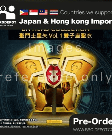 [Pre-Order:2025.04] Bandai BN HEAD COLLECTION SAINT SEIYA GEMINI