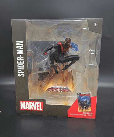 [Ready stock] McFarlane MARVEL COLLECTION 1:10TH WV2 - MILES MORALES (MILES MORALES: SPIDER-MAN #1)