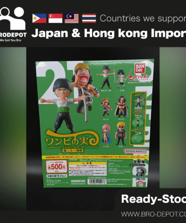 [Ready stock] Bandai Capsule Toys ONE PIECE ONE PI NO MI VOL.21