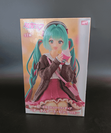 [Ready Stock]FuRyu Noodle Stopper Vocaloid Series Hatsune Miku Autumn Date Pink Color Ver.