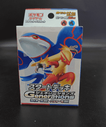 [Ready Stock]Pokemon Card Game Scarlet & Violet Start Deck Generations Kyogre ex, Blaziken ex[Deck]