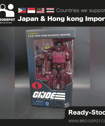 [Ready Stock] Hasbro G.I. Joe Classified Series: #147, S.A.W.-Viper (Semi-Automatic Weapon)