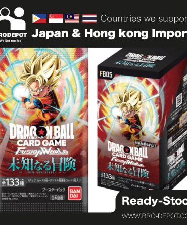 [Ready stock] Bandai Carddass Dragon Ball Super Card Game Fusion World Booster Pack 【FB05】