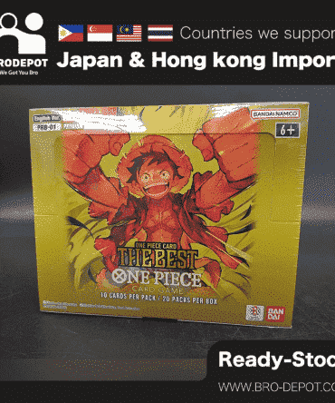 [Ready stock] Bandai Carddass - One Piece Card Game Premium Booster ONE PIECE CARD THE BEST ENG ver [PRB-01 ENG] [Case]