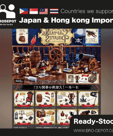 [Ready stock] Re-ment CAPTAIN & PIRATES