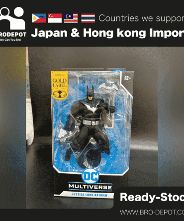 [Ready stock] McFarlane Toys DC MULTIVERSE 7IN - BATMAN (JUSTICE LORDS)(GOLD LABEL)