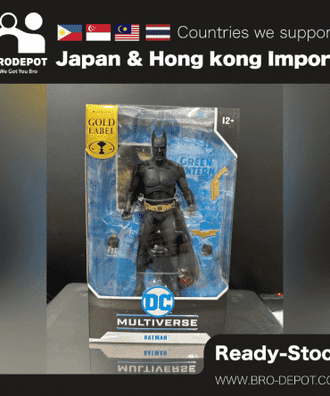 [Ready stock] McFarlane Toys DC MULTIVERSE 7IN - BATMAN (BATMAN BEGINS)(GOLD LABEL)