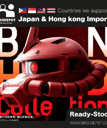 [Ready stock] Bandai BN HEAD COLLECTION Gundam VOL.3 MS-06S ZAKU II