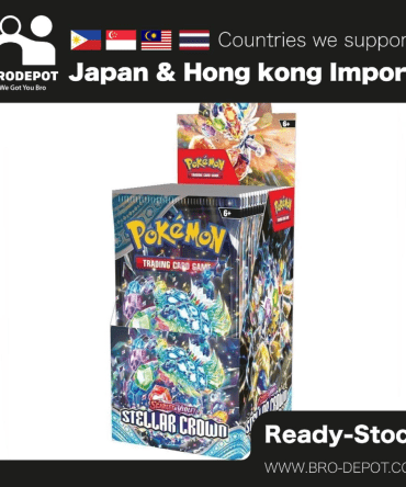 [Ready stock] Pokemon Company Pokemon Card Game Stellar Crown [SV07][Half Booster Box][18pack][ENG]