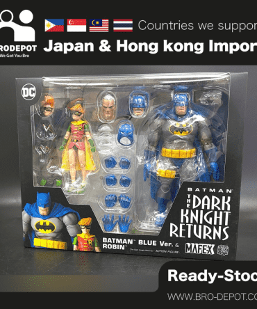 [Ready stock] MAFEX BATMAN BLUE Ver. & ROBIN(The Dark Knight Returns)