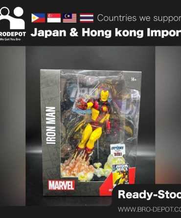 [Ready stock] McFarlane MARVEL COLLECTION 1:6TH WV4 - IRON MAN (IRONMAN #256)