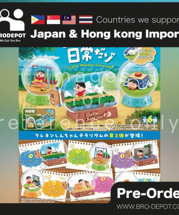 [PO 2025.07] Re-ment CRAYON SHINCHAN Terrarium 2 [Box]