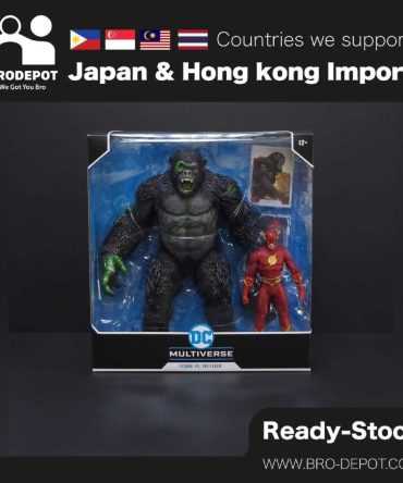 [Ready stock] McFarlane DC MULTIVERSE 7IN WITH MEGAFIG 2PK - FLASH Vs TITANO