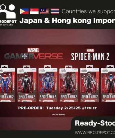 [Pre-order] Hasbro Marvel Legends Series Gamerverse Spider-man 2 Figure Wave [Case]
