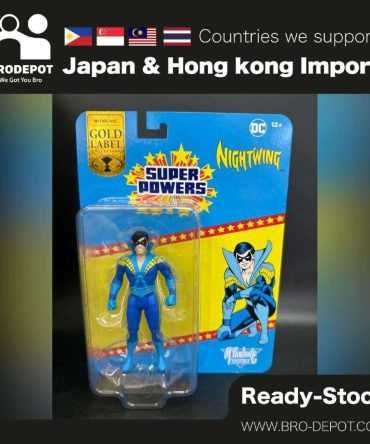 [Ready stock] McFarlane DC DIRECT - SUPER POWERS 5IN FIGURES WV11 - Nightman (GOLD LABEL)