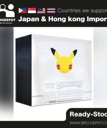 [Ready stock] Pokemon Company Pokemon Card Game - Pokemon 25th Anniversary Celebrations Elite Trainer Box