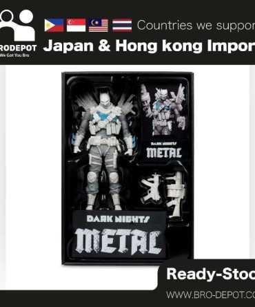 [Ready stock] McFarlane DC MULTIVERSE 7IN - THE GRIMKNIGHT (B&W with accent)(GOLD LABEL)