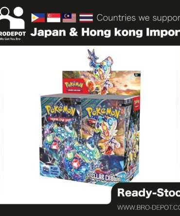 [Ready Stock] Pokemon Company Pokemon Card Game Stellar Crown - SV07 Booster [EN] [Case]