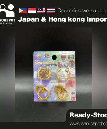 [Ready stock] Bandai No.1 Sentai Gozyuger DX Sentai Ring Gingaman & Gaoranger