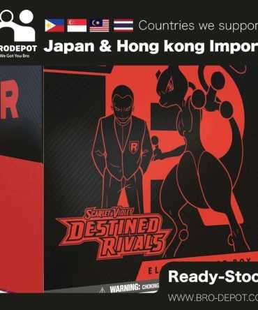 [Ready Stock] Pokemon Company Pokemon Card Game Destined Rivals Elite Trainer Box [SV10 ETB] [ENG] [Case]