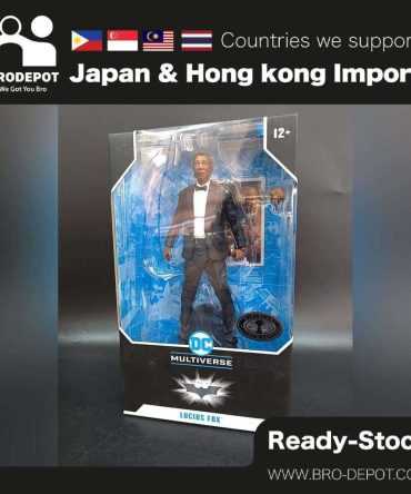 [Ready Stock] Mcfarlane Toys DC Multiverse - Lucius Fox (Batman Begins) PLATINUM EDITION