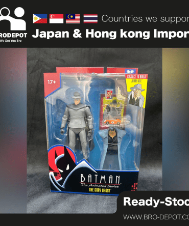 [Ready Stock] McFarlane DC DIRECT - BTAS 6IN BUILD-A - THE GREY GHOST