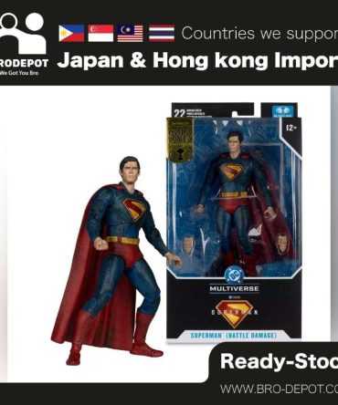 [Ready stock] McFarlane DC MULTIVERSE 7IN - SUPERMAN MOVIE - SUPERMAN BATTLE DAMAGE (GOLD LABEL)