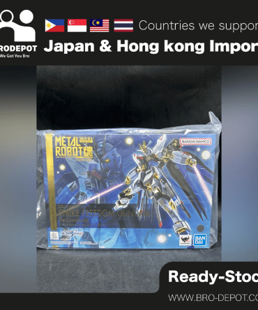 [Ready stock] Bandai METAL ROBOT SPIRITS  STRIKE FREEDOM GUNDAM [Re ]