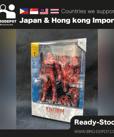 [Ready Stock] McFarlane DC MULTIVERSE 7IN COVER RECREATIONS - SUPERMAN (GOLD LABEL)