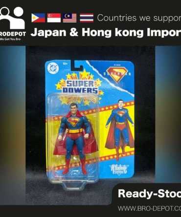 [Ready stock] McFarlane DC DIRECT - SUPER POWERS 5IN FIGURES WV12 SUPERMAN MOVIE - SUPERMAN