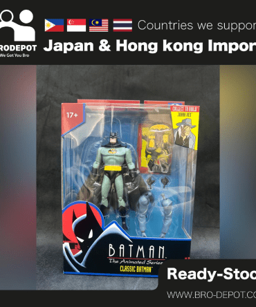 [Ready Stock] McFarlane DC DIRECT - BTAS 6IN BUILD-A - CLASSIC BATMAN