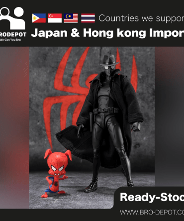 [Ready stock] Bandai Tamashii Nations S.H.Figuarts SPIDER-MAN NOIR & SPIDER-HAM (Spider-Man: Across the Spider-Verse)