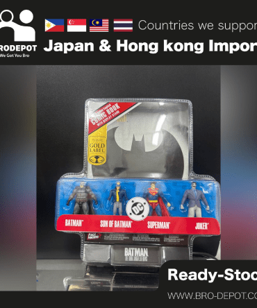 [Ready Stock] McFarlane DC DIRECT - 3IN FIGURE WITH COMIC 4PACK- BATMAN & SON OF BATMAN  & SUPERMAN & JOKER