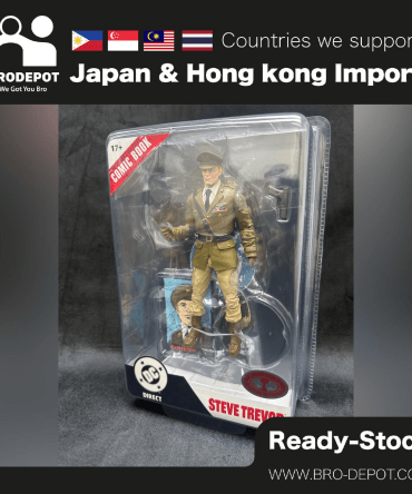 [Ready Stock] McFarlane DC DIRECT 7IN - WV9 - STEVE TREVOR (CHASE)