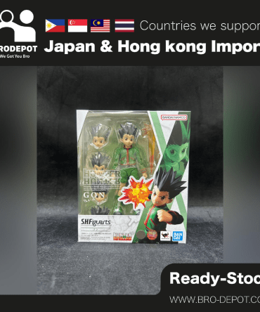[Ready stock] Bandai Tamashii Nations S.H.Figuarts Hunter x Hunter GON