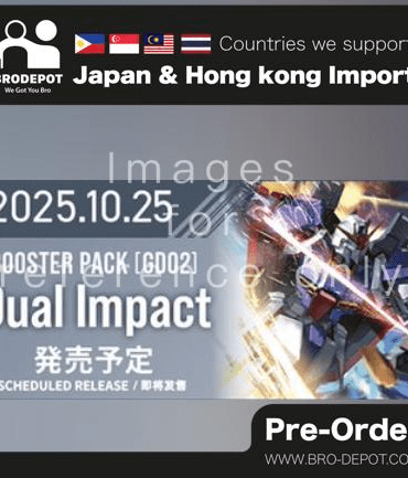 [PO 2025.10] Bandai Carddass Gundam Card Game: Dual Impact Booster Pack Display [GD02][ENG] [Case]