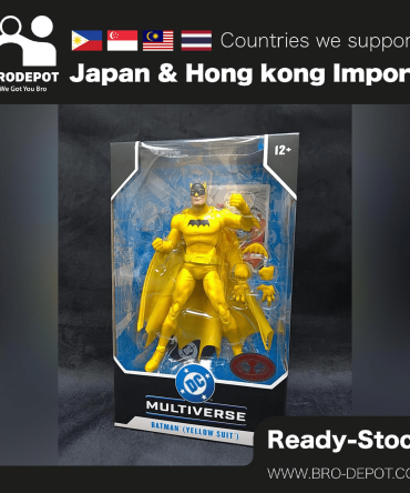 [Ready Stock] McFarlane DC 7IN - YELLOW BATMAN (CHASE)