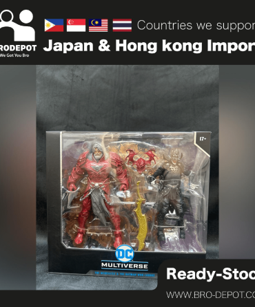 [Ready stock] McFarlane DC MCFARLANE COLLECTOR EDITION 2PK - #4 BATMAN WHO LAUGHS KNIGHT ARMOR & MERCILESS