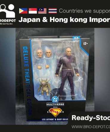 [Ready stock] McFarlane DC THEATRICAL DELUXE 7IN WV1 - LEX LUTHOR WITH BABY KAIJU (SUPERMAN MOVIE)