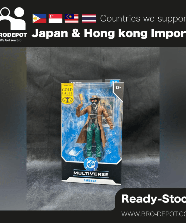 [Ready Stock] McFarlane DC MULTIVERSE 7IN - SANDMAN (GOLD LABEL)