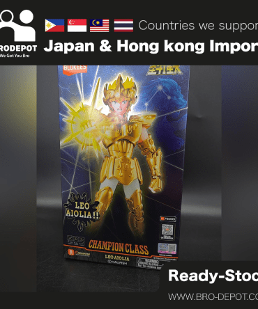 [Ready stock] Blokees Figures - Saint Seiya CC02 - LEO AIORIA
