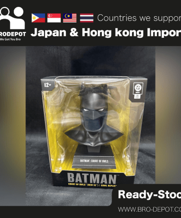 [Ready Stock] McFarlane DC DIRECT - PROP REPLICA WV5 - 1:3RD BATMAN COWL